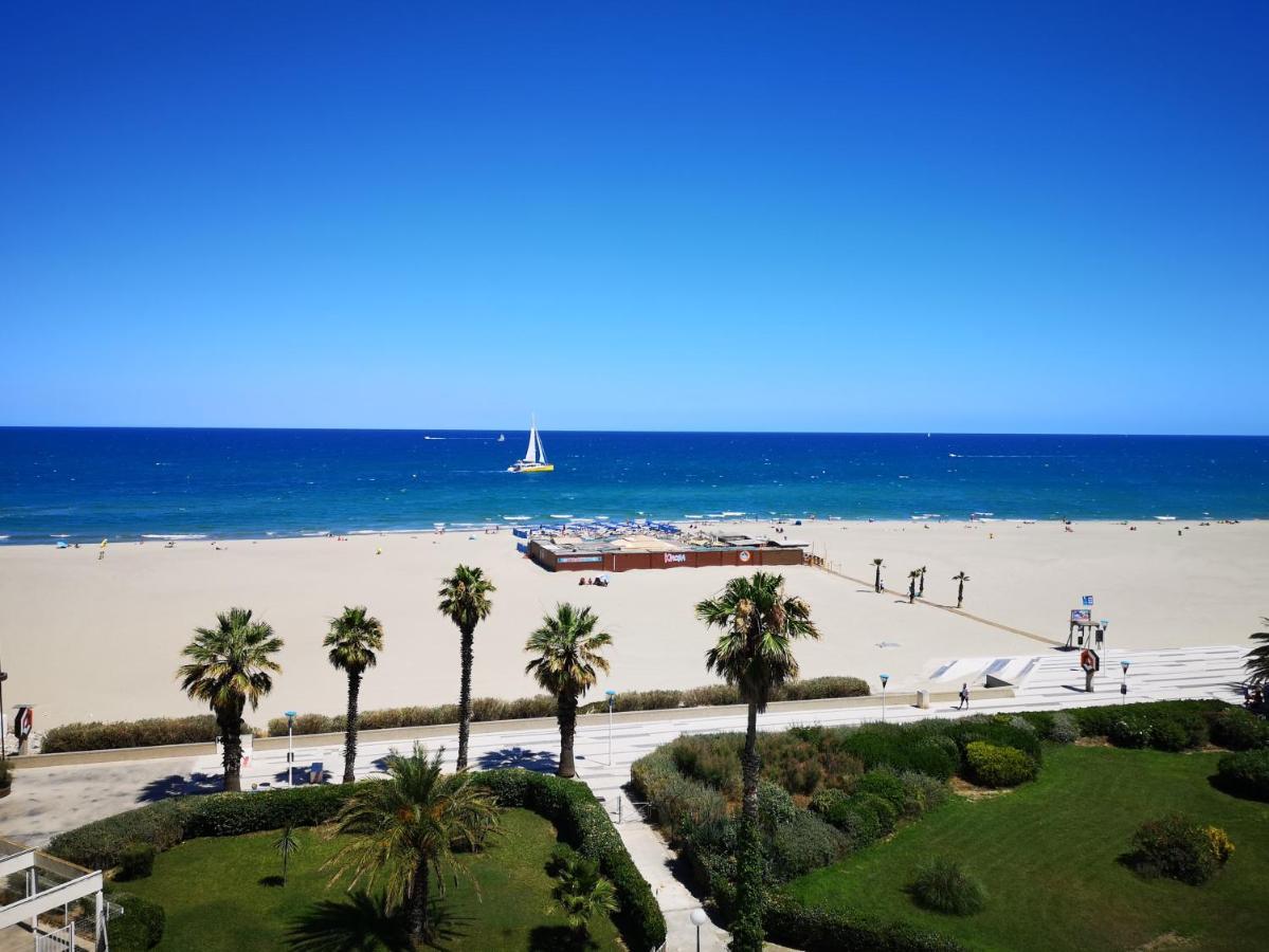 Апартаменты 20 M2 De Terrasse Face A La Mer A Canet En Roussillon Экстерьер фото